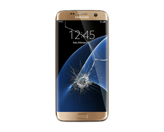Galaxy S7 Edge Cracked Glass Screen Replacement