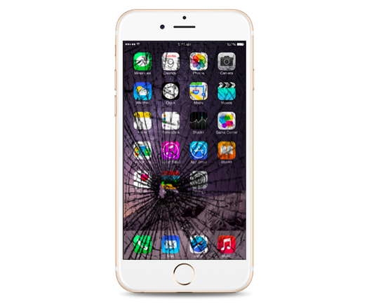 iPhone 6 Plus Cracked Glass Screen Replacement