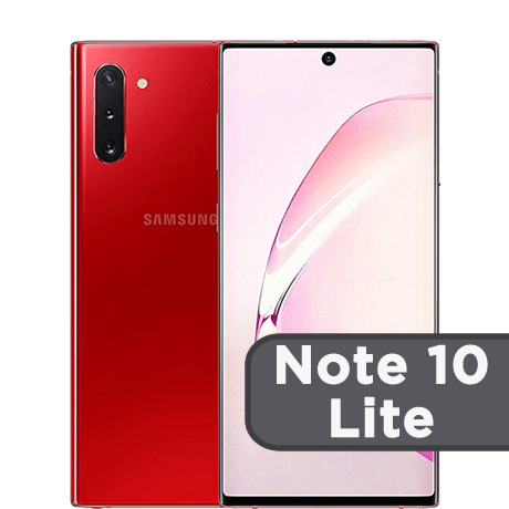 Note 10 Lite Cracked Glass Screen Replacement