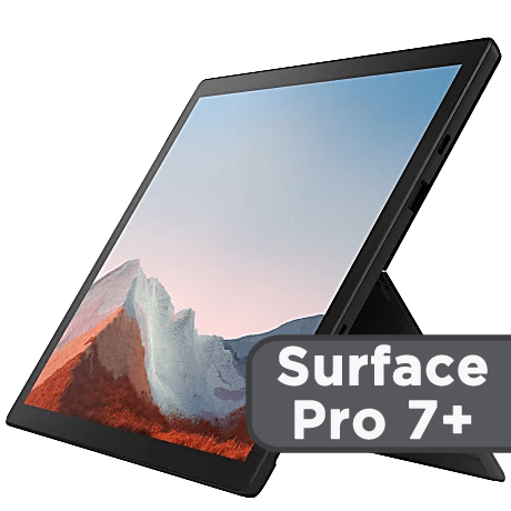 Surface Pro 7 Plus Cracked Glass Screen Replacement