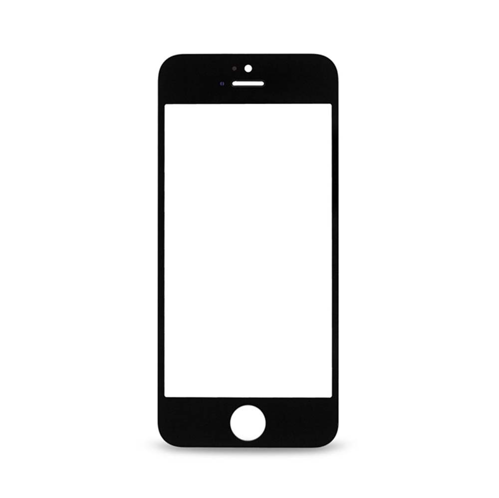 iPhone 5 / 5C / 5S Front Glass (Black)