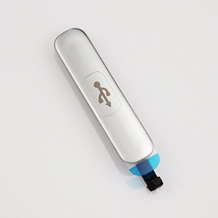 Samsung Galaxy S5 Charging Port Cover (Silver) Replacement Part