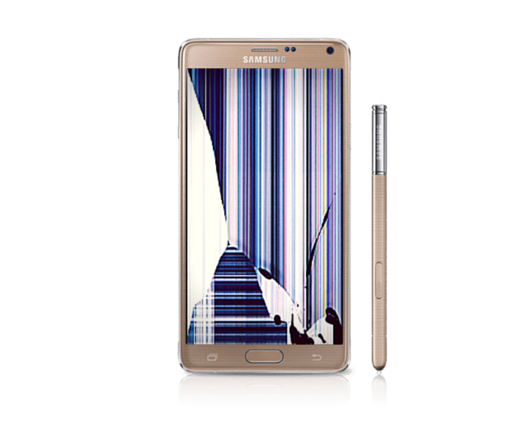 Galaxy Note 4 Cracked LCD Screen Replacement