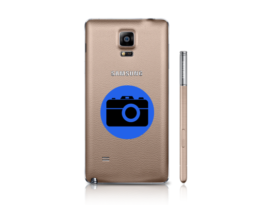 Galaxy Note 4 Rear Camera Cracked Lens Replacement