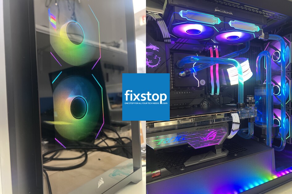 Custom Gaming Desktop Liquid Cooling Issues in East Orlando