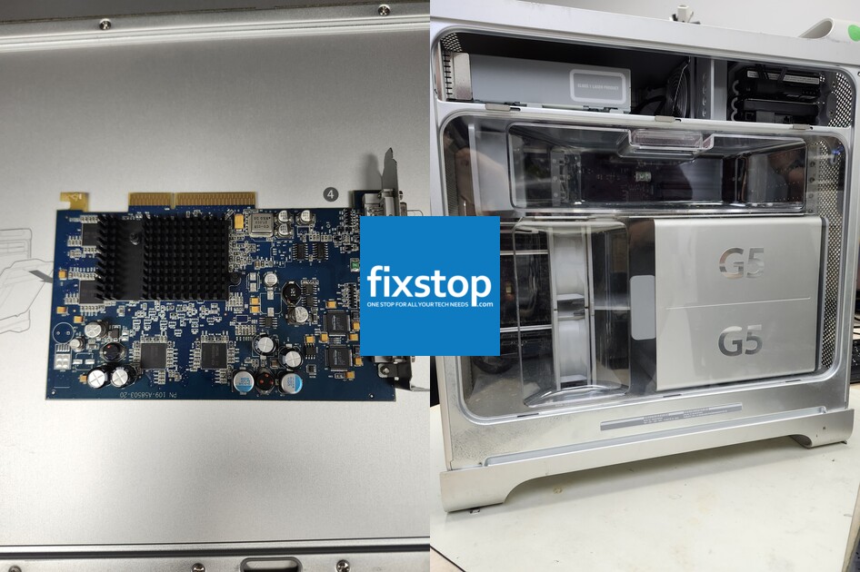 Mac G5 Distorted Image Due to Bad Video Card in Waterford Lakes