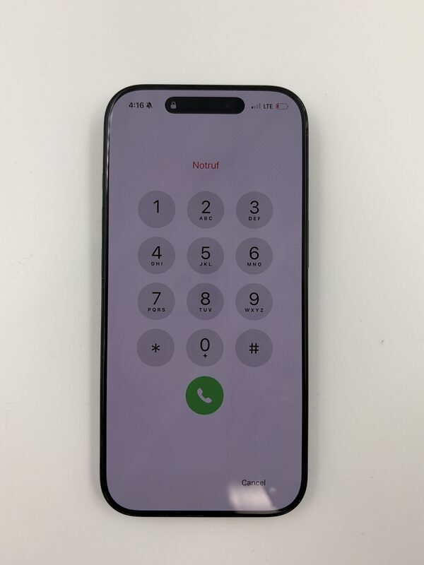 iphone 16 pro iphone 16 pro cracked glass screen replacement (premium) after repair