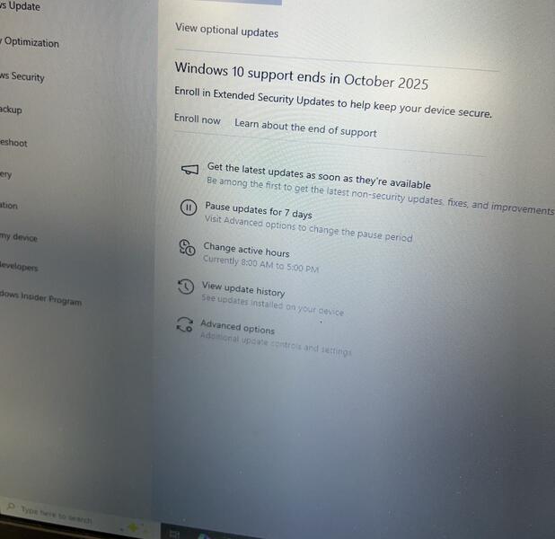 windows 10 out of support upgrade to windows 11 before