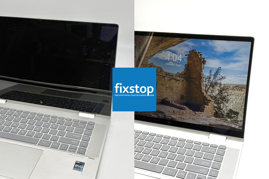 Windows Laptop Screen Cracked After Drop in Orlando
