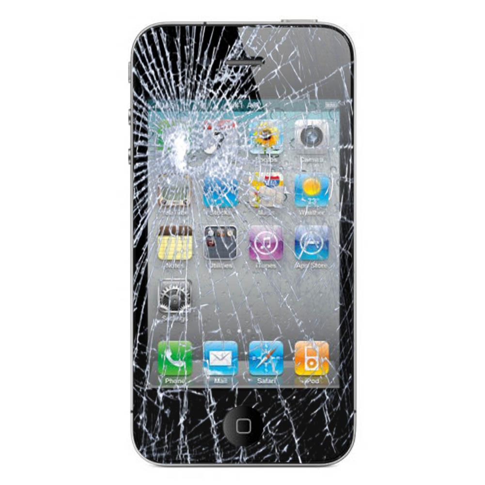 iPhone 4S Cracked Glass Screen Replacement