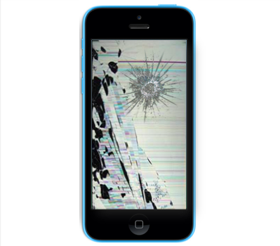 iPhone 5C Cracked LCD Screen Replacement