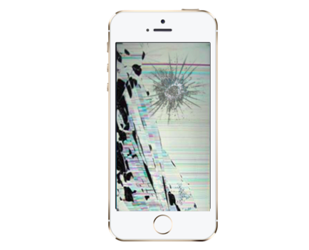 iPhone 5SE Cracked LCD Screen Replacement