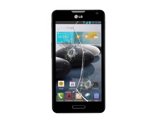 LG Optimus G2 Cracked Screen Glass Replacement